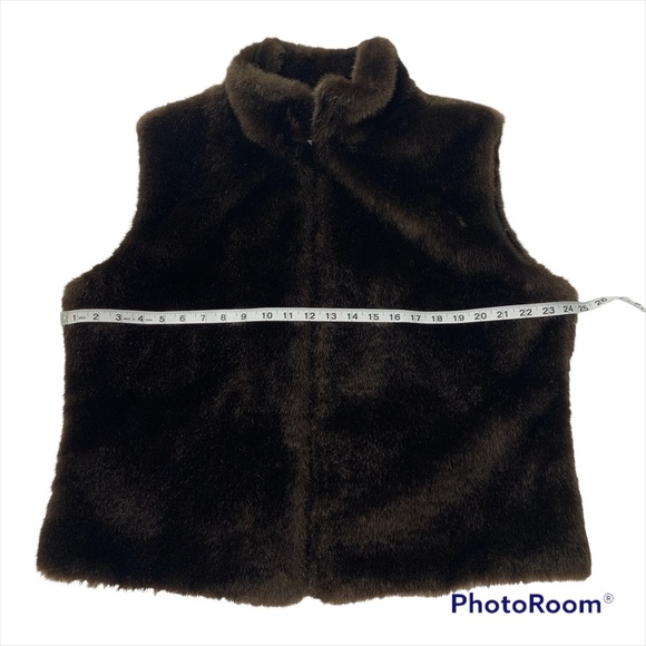 Cejon accessories inc Faux Fur Vest Size XL - Picture 2 of 4